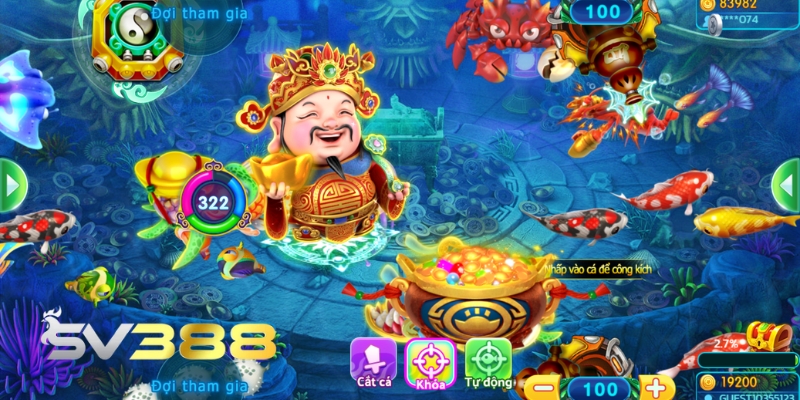 Bắn Cá Thần Tài - Khám Phá Thế Giới Đại Dương Siêu Quà Tặng 2 ban ca than tai 3